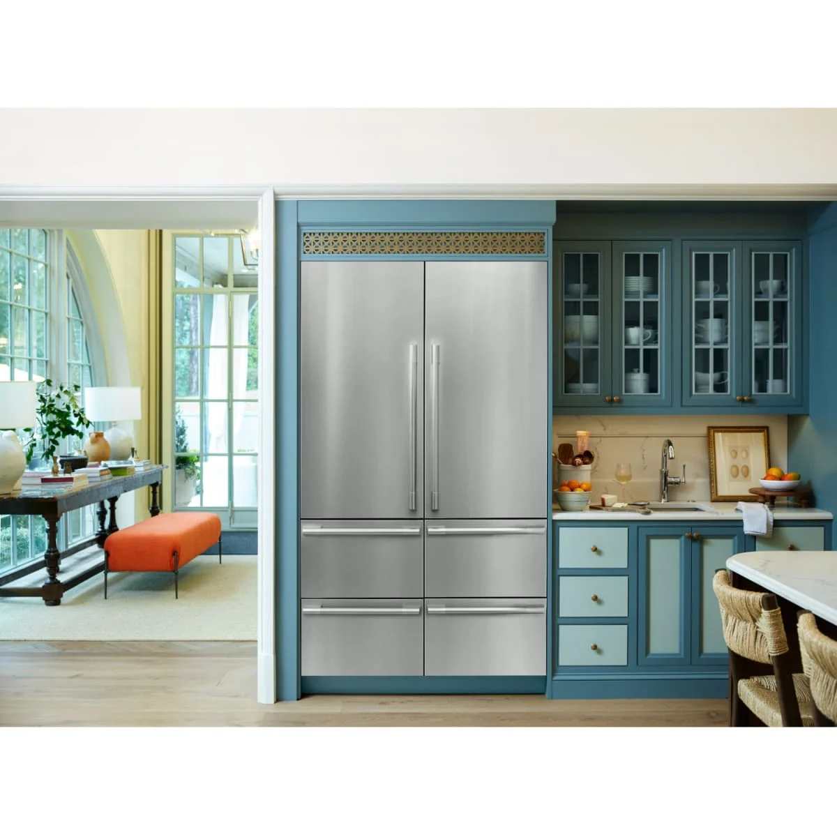 SKS 48-inch Built-in French Door Refrigerator, Pre-assembled – SKSFD4826SP - Image 6