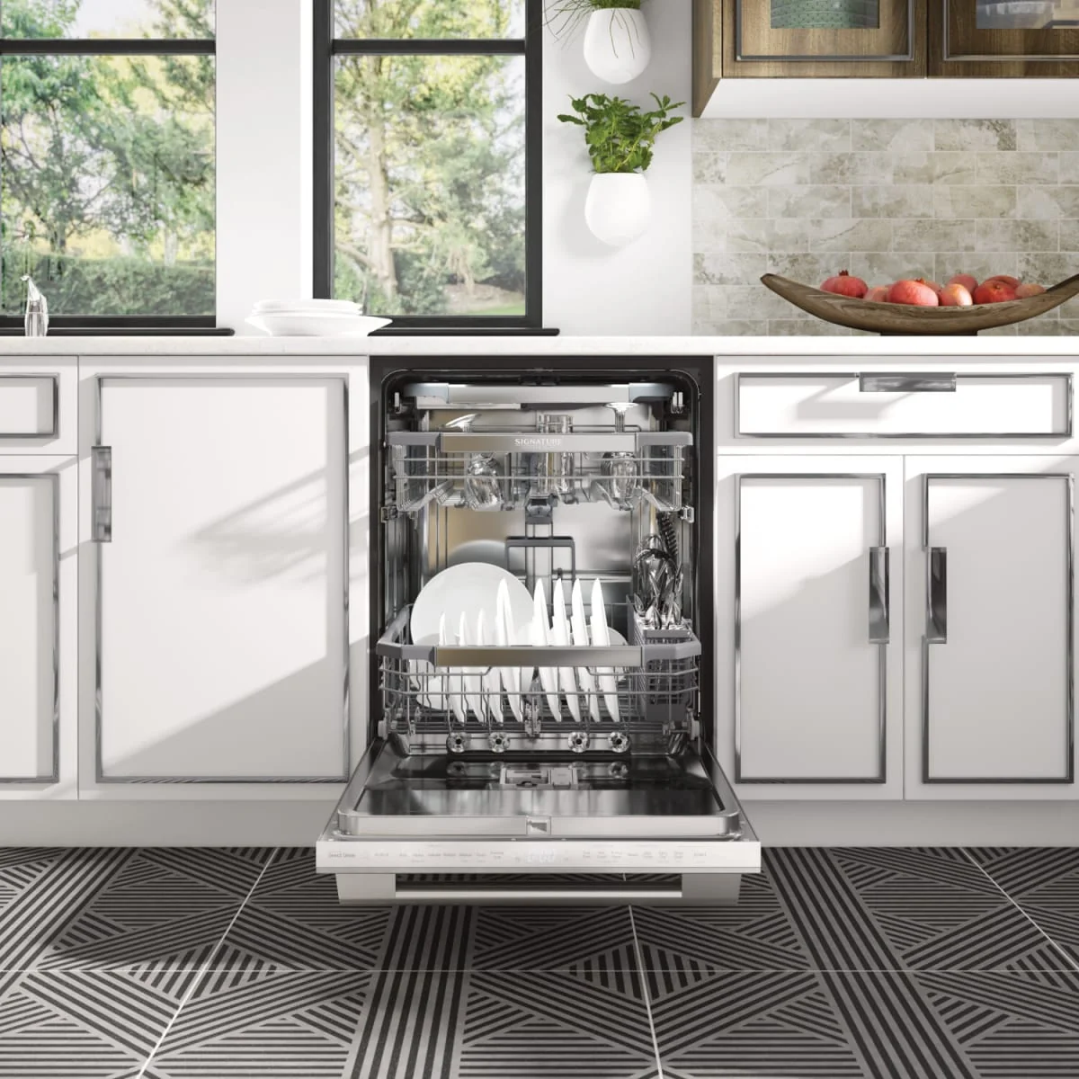 SKS PowerSteam® Stainless Steel Dishwasher - SKSDW2401S - Image 3
