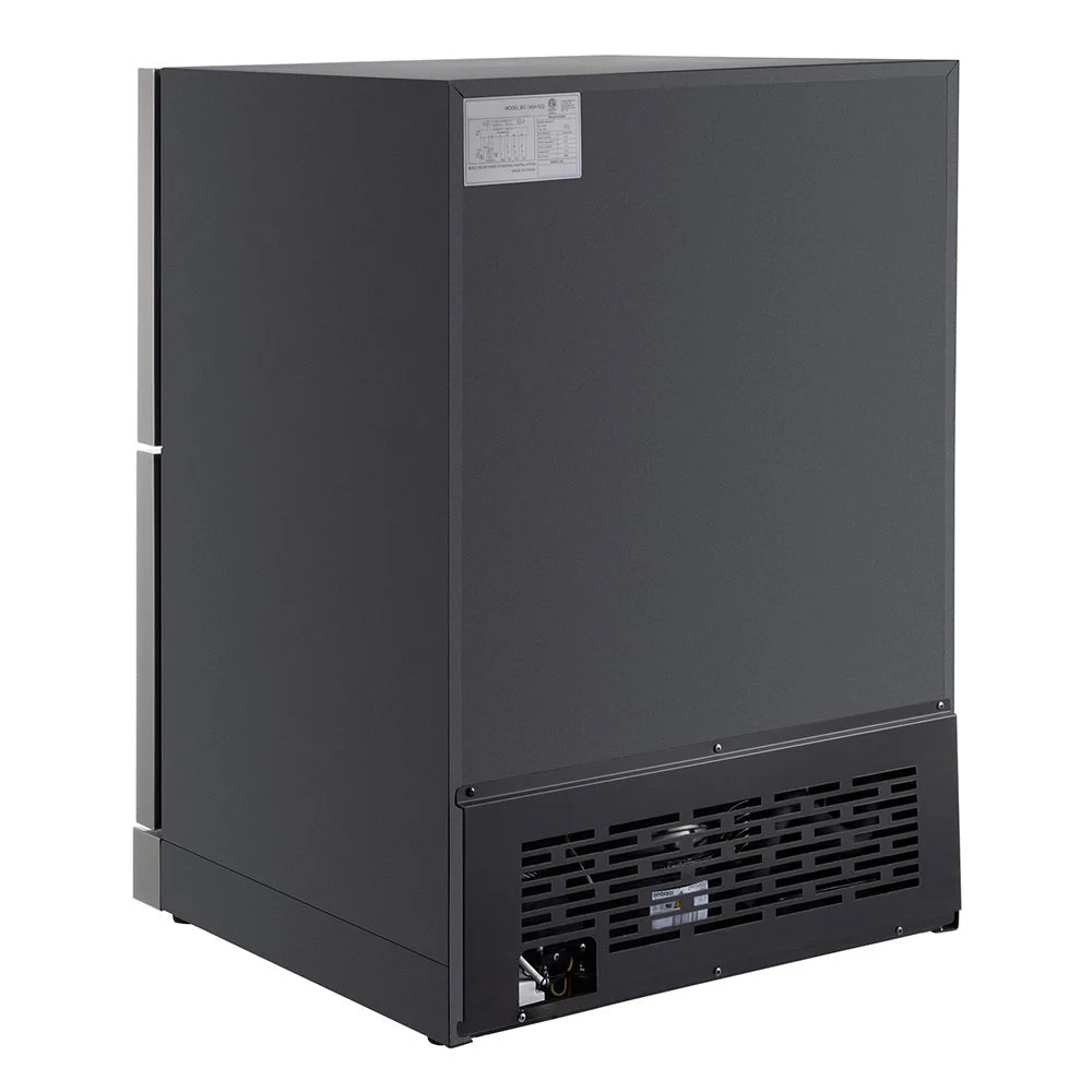 Small Double Drawer Stainless Steel Built-In Undercounter Beverage Refrigerator, 5.1 Cu.Ft. - Image 5