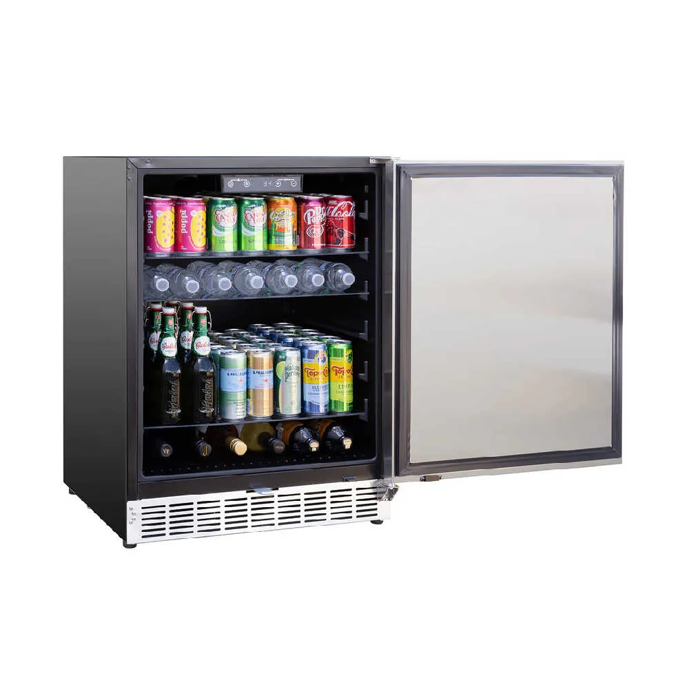 Summerset 24" Outdoor Rated Refrigerator With Anti Vibration System [RFR-24S-A - Image 3