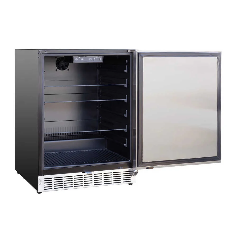 Summerset 24" Outdoor Rated Refrigerator With Anti Vibration System [RFR-24S-A - Image 4