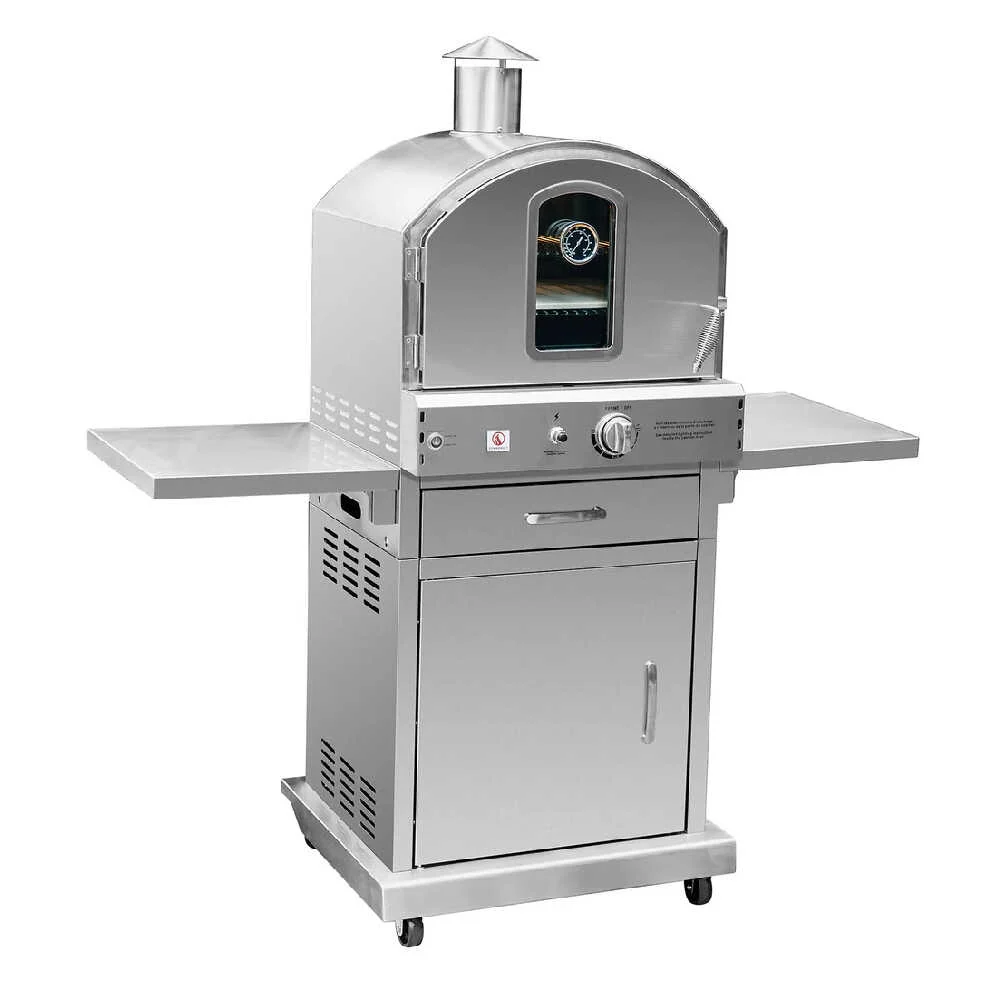 Summerset 60" Outdoor Freestanding Gas Pizza Oven [SS-OVFS-LP/NG] - Image 3