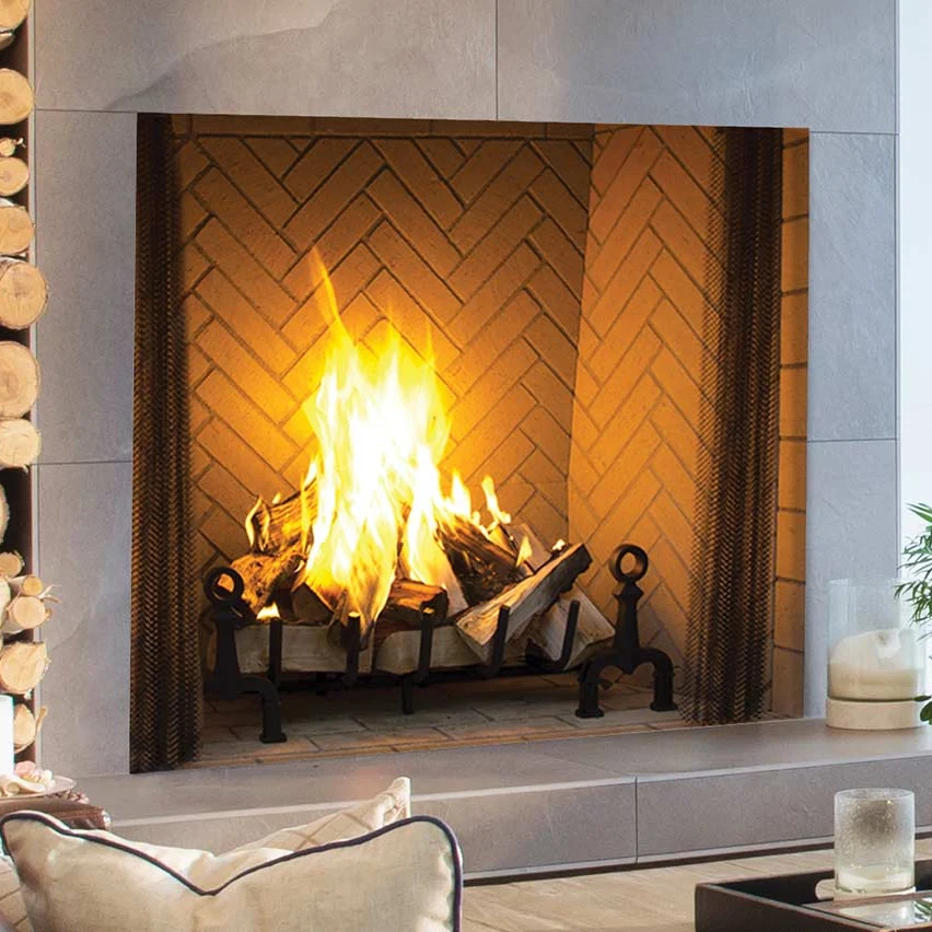 Superior Open-Hearth Wood-Burning Fireplace - WRT8000