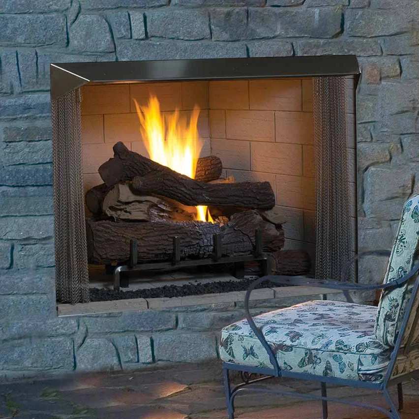 Superior Outdoor Vent-Free Gas Fireplace (Firebox Only) - VRE4500