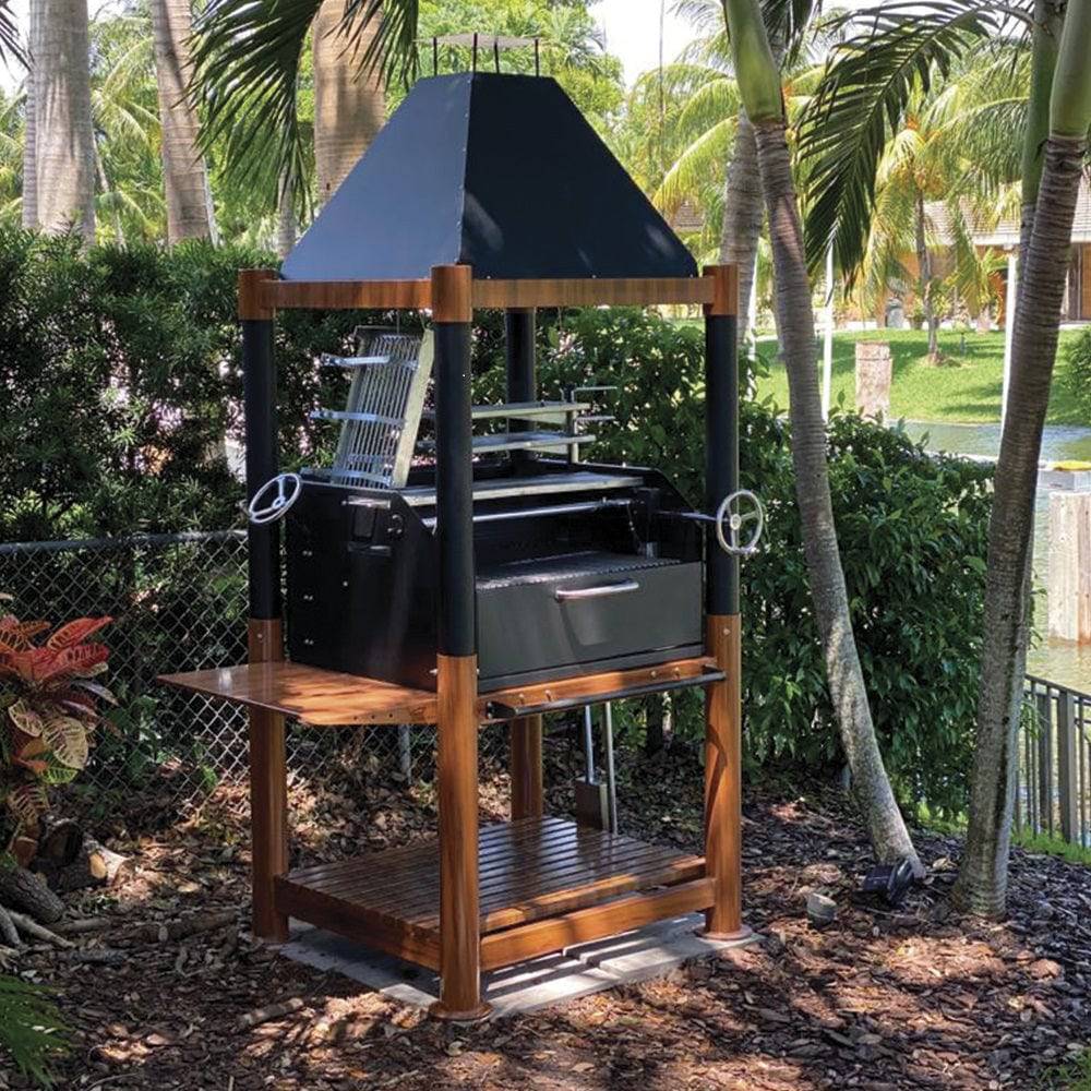 Tagwood BBQ Argentine Santa Maria Style Wood Fire & Charcoal Gaucho Grill | BBQ02SI-- PRE-ORDER - Image 7