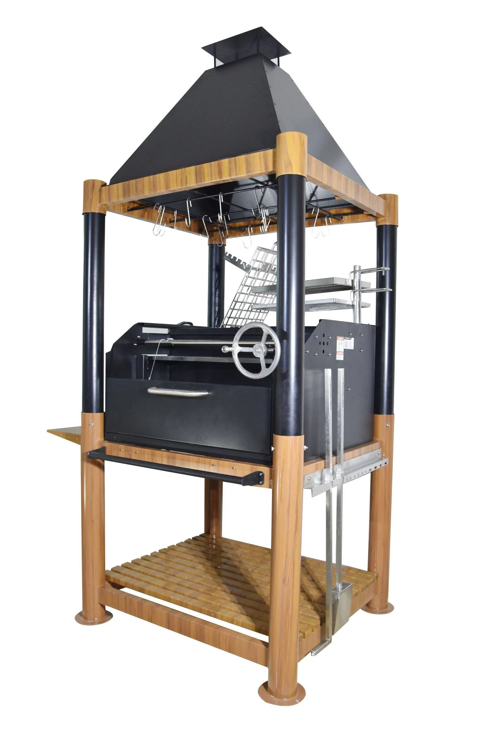 Tagwood BBQ Argentine Santa Maria Style Wood Fire & Charcoal Gaucho Grill | BBQ02SI-- PRE-ORDER - Image 9