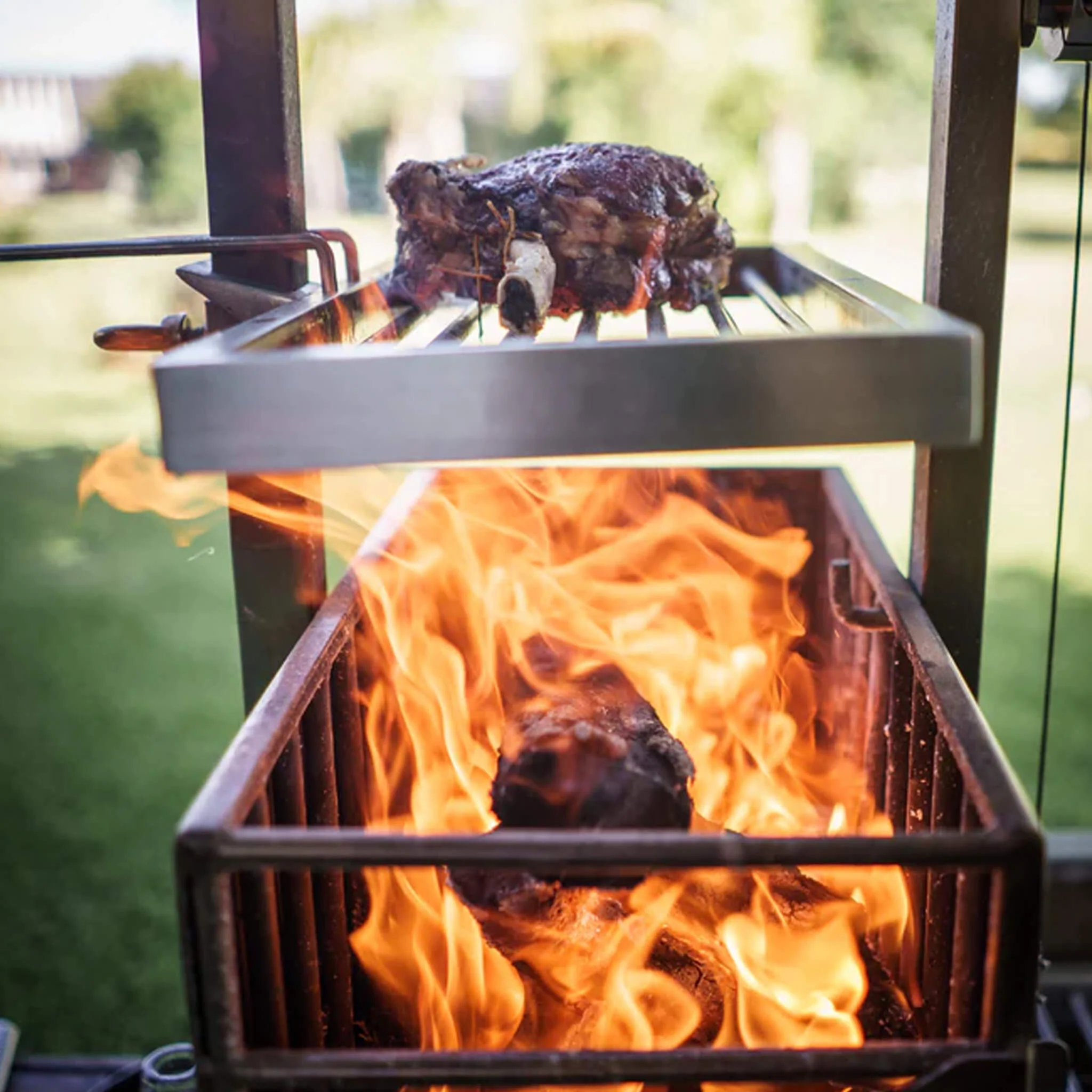 Tagwood BBQ Argentine Santa Maria Wood Fire And Charcoal Gaucho Grill [BBQ03SS] - Image 5