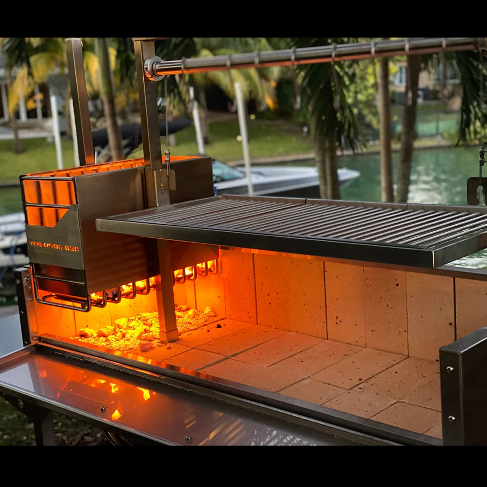 Tagwood BBQ Argentine Santa Maria Wood Fire And Charcoal Gaucho Grill [BBQ03SS] - Image 6