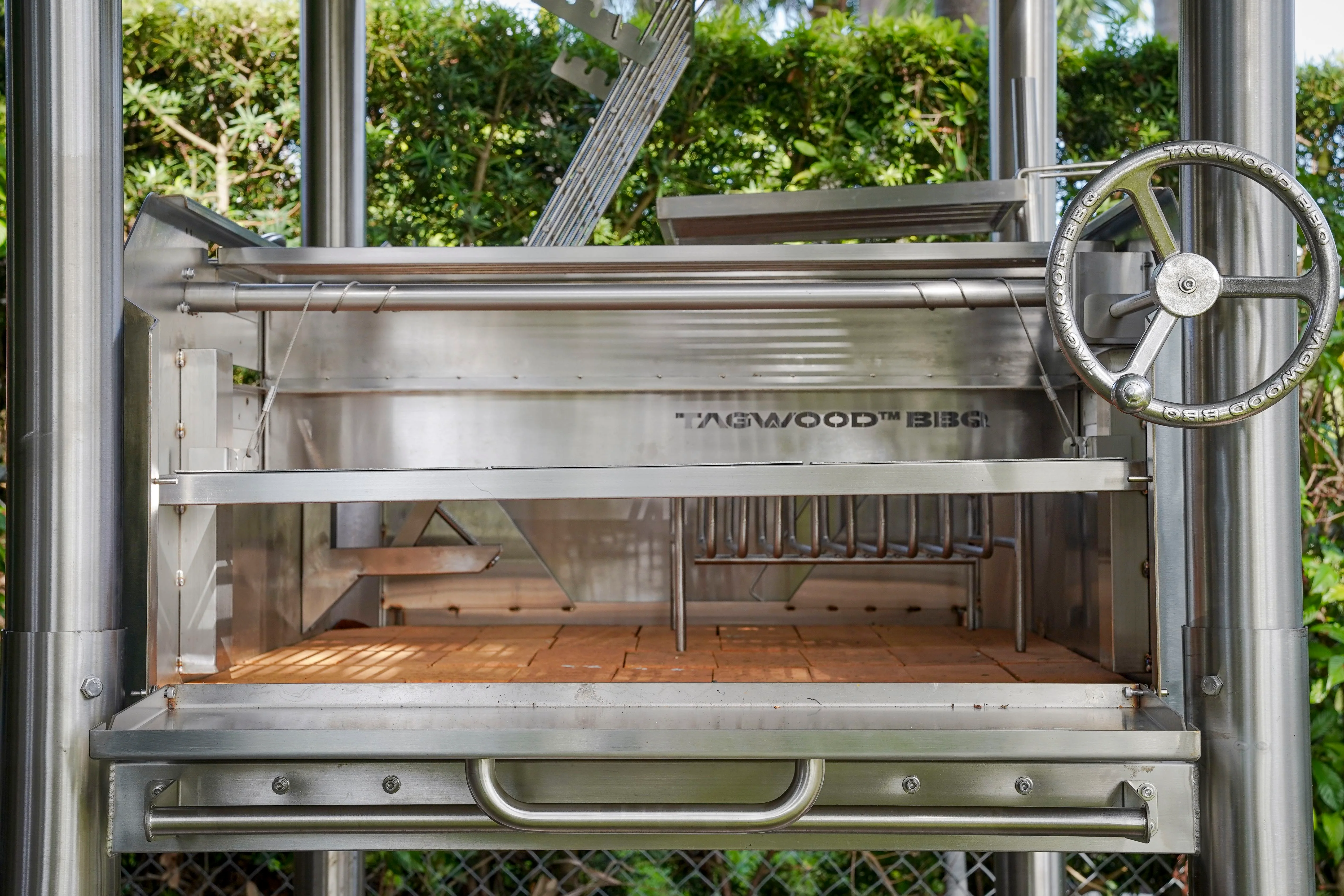 Tagwood BBQ Argentine Santa Maria Wood Fire & Charcoal Gaucho Grill all Stainless Steel | BBQ12SS - Image 18