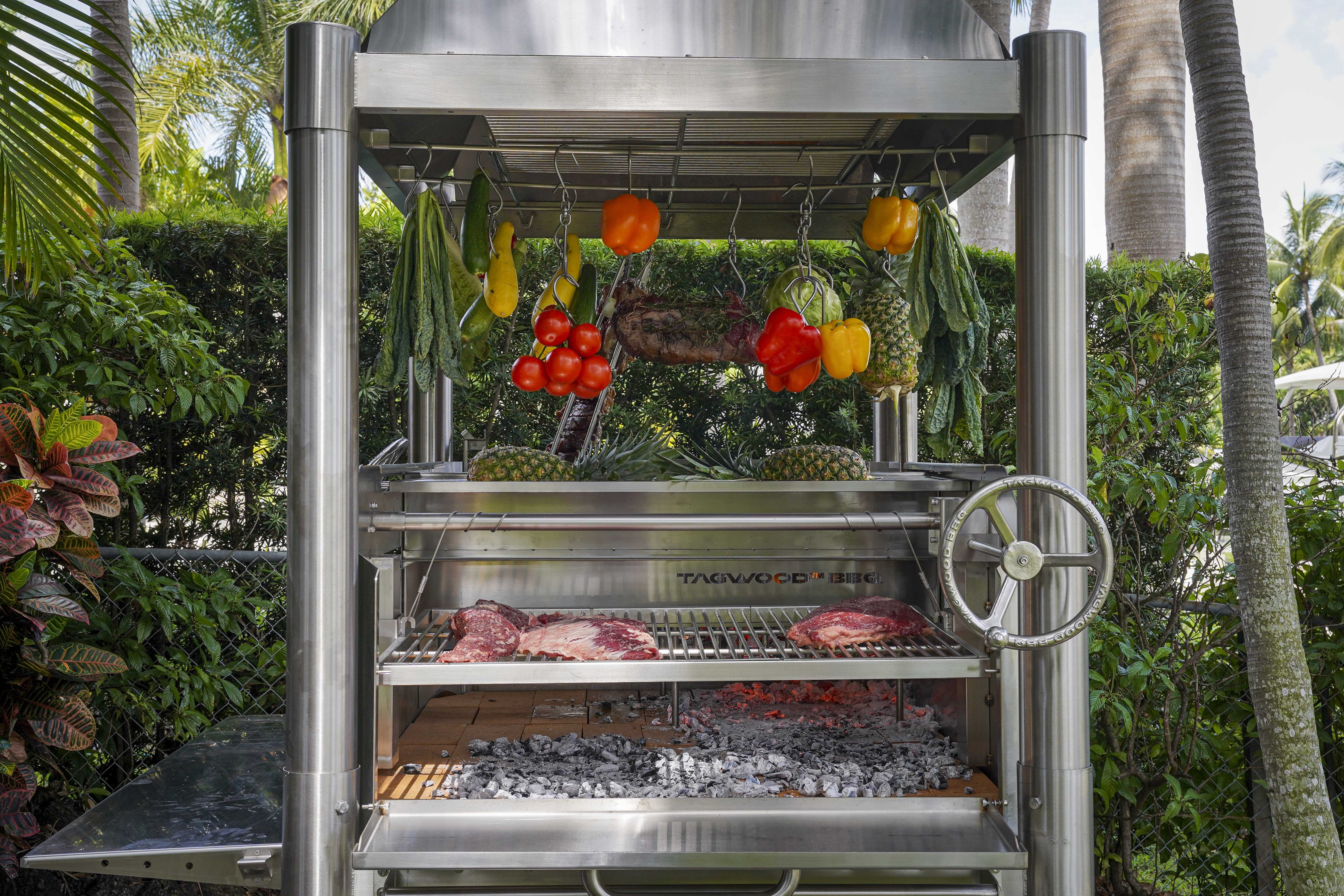 Tagwood BBQ Argentine Santa Maria Wood Fire & Charcoal Gaucho Grill all Stainless Steel | BBQ12SS - Image 2