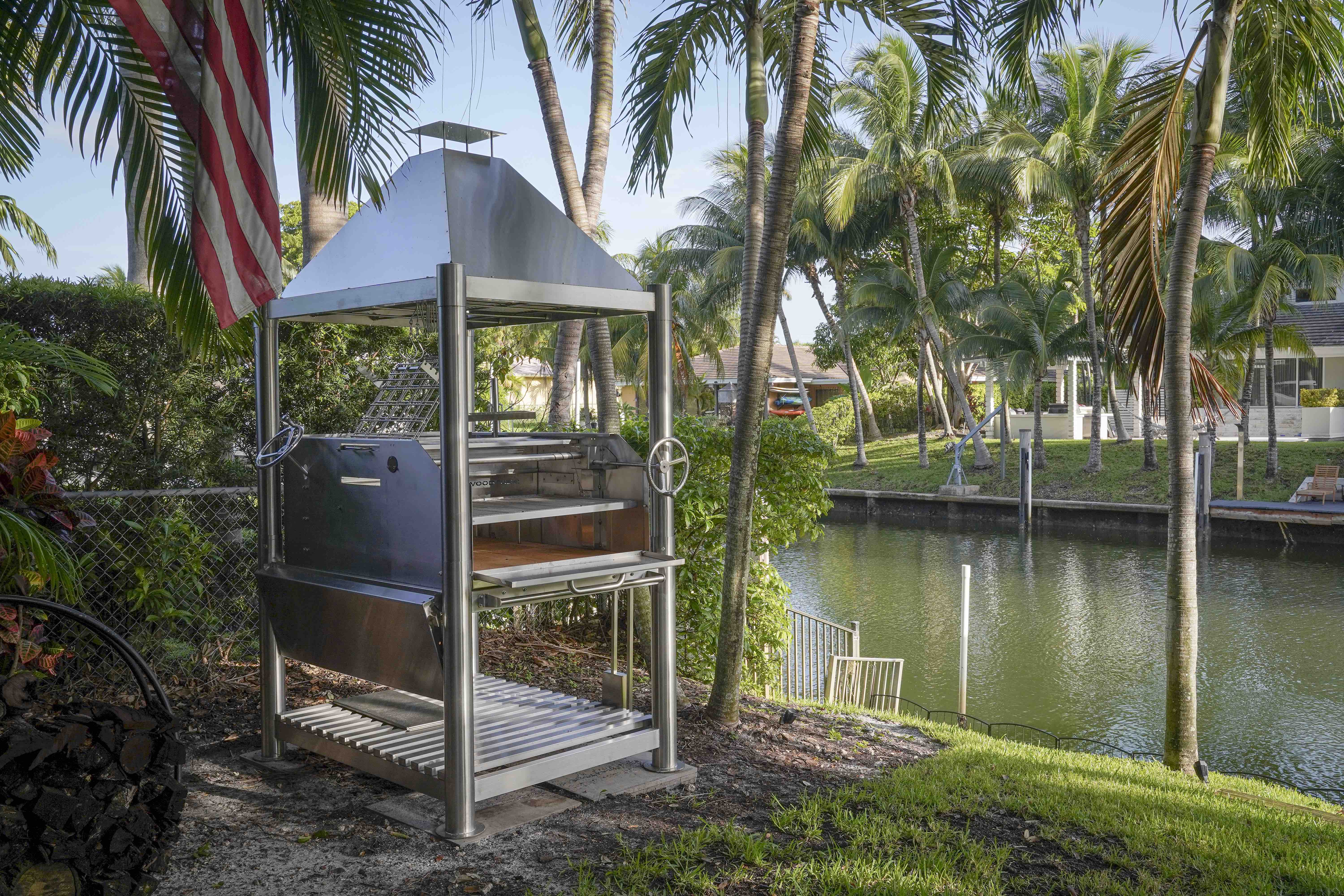 Tagwood BBQ Argentine Santa Maria Wood Fire & Charcoal Gaucho Grill all Stainless Steel | BBQ12SS - Image 6