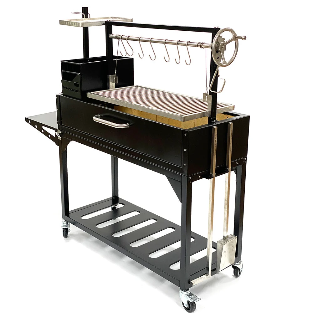 Tagwood BBQ Argentine Santa Maria Wood Fire & Charcoal Gaucho Grill | BBQ03SI-- - Image 9
