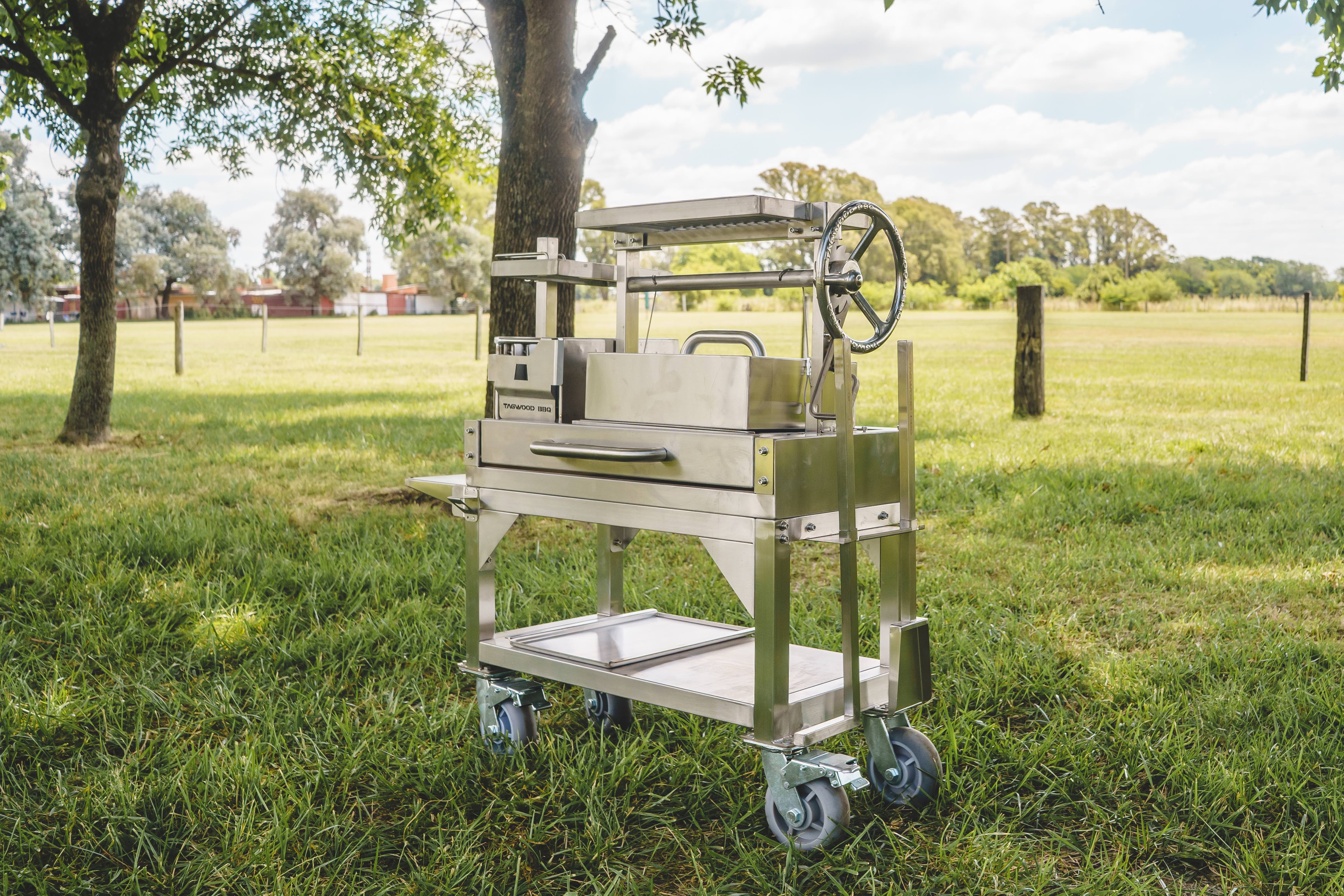 Tagwood BBQ Argentine Santa Maria Wood Fire & Charcoal Gaucho Grill | BBQ03SS MINI - - Image 5