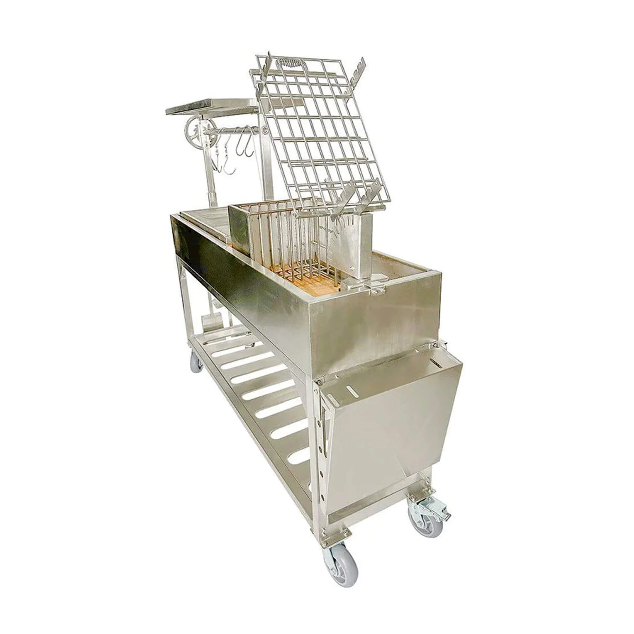 Tagwood BBQ Argentine Santa Maria Wood Fire & Charcoal Gaucho Grill [BBQ06SS] - Image 12