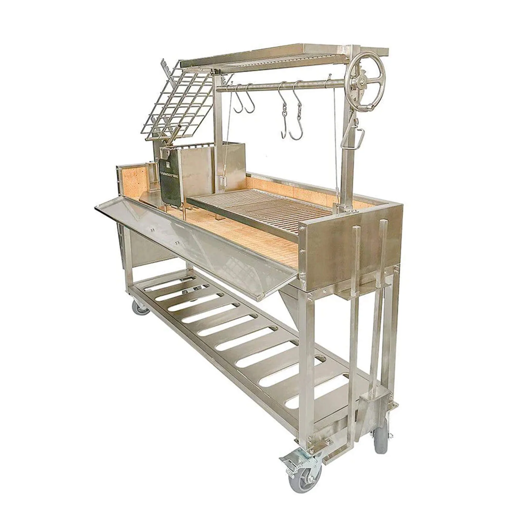 Tagwood BBQ Argentine Santa Maria Wood Fire & Charcoal Gaucho Grill [BBQ06SS] - Image 16