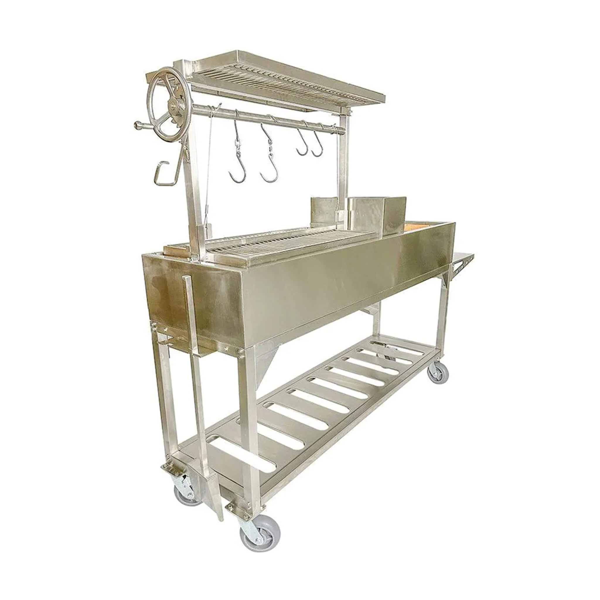Tagwood BBQ Argentine Santa Maria Wood Fire & Charcoal Gaucho Grill [BBQ06SS] - Image 8