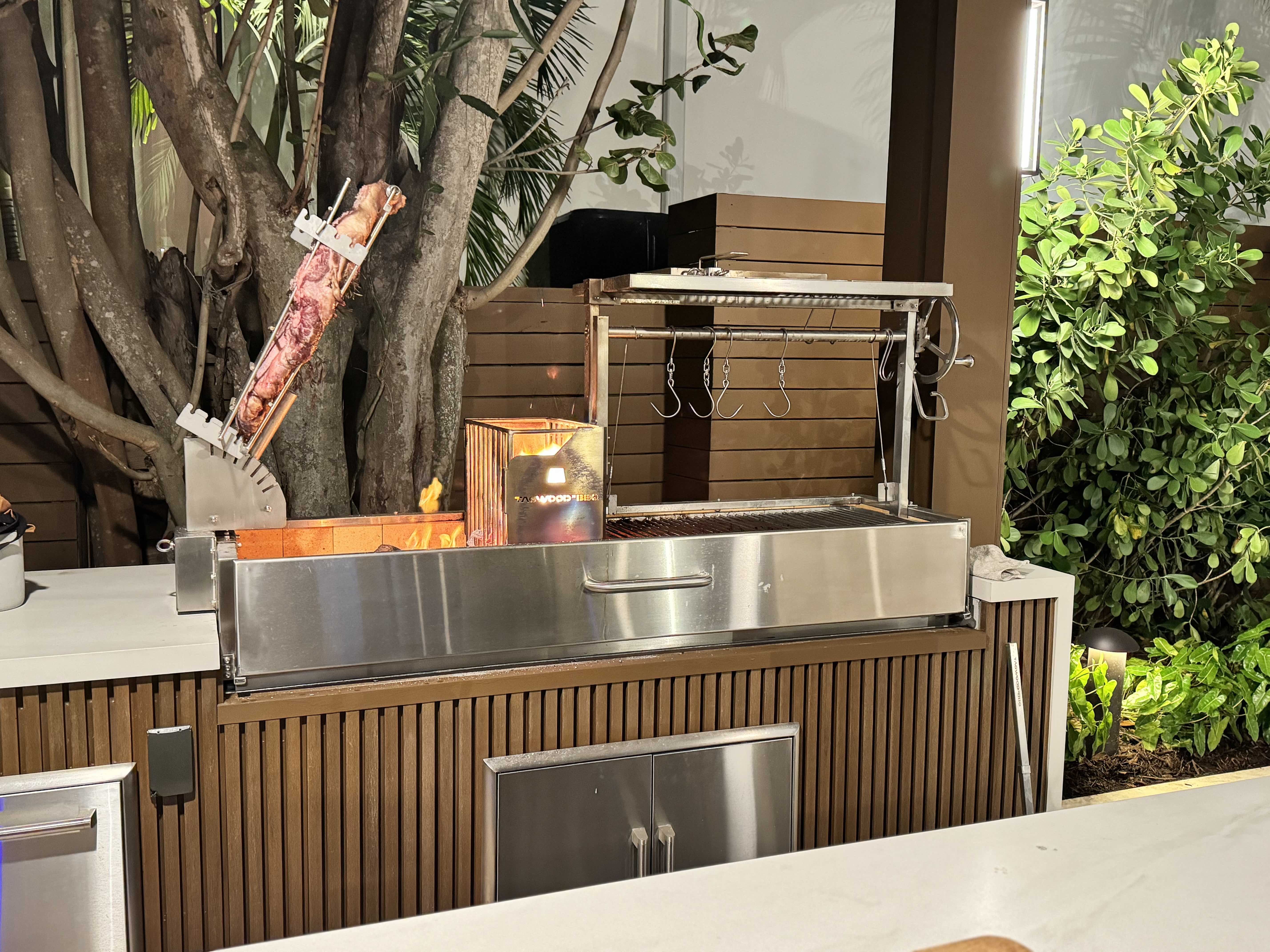 Tagwood BBQ Argentine Santa Maria Wood Fire & Charcoal Gaucho Grill | BBQ08SS - - Image 3