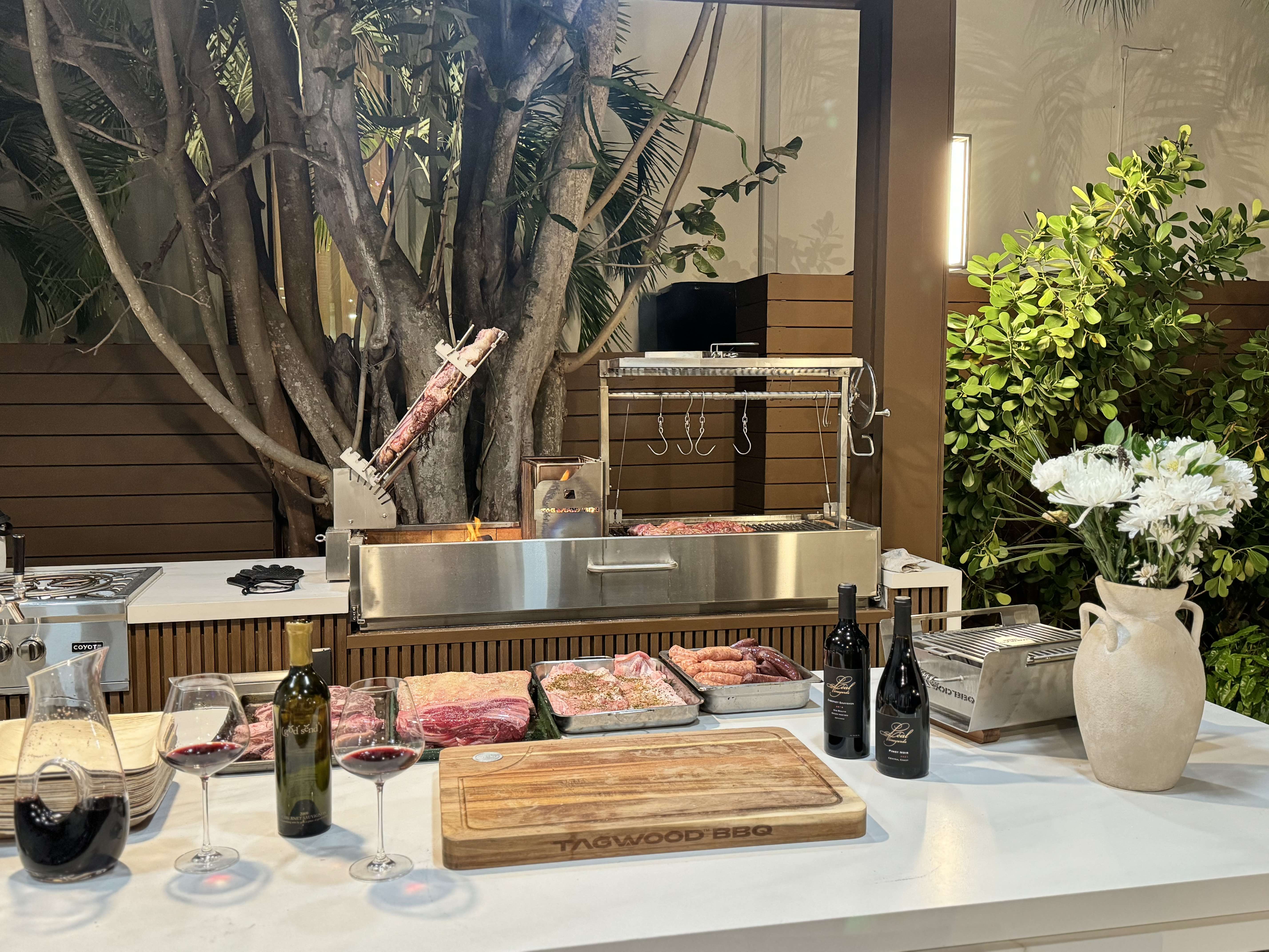 Tagwood BBQ Argentine Santa Maria Wood Fire & Charcoal Gaucho Grill | BBQ08SS - - Image 4
