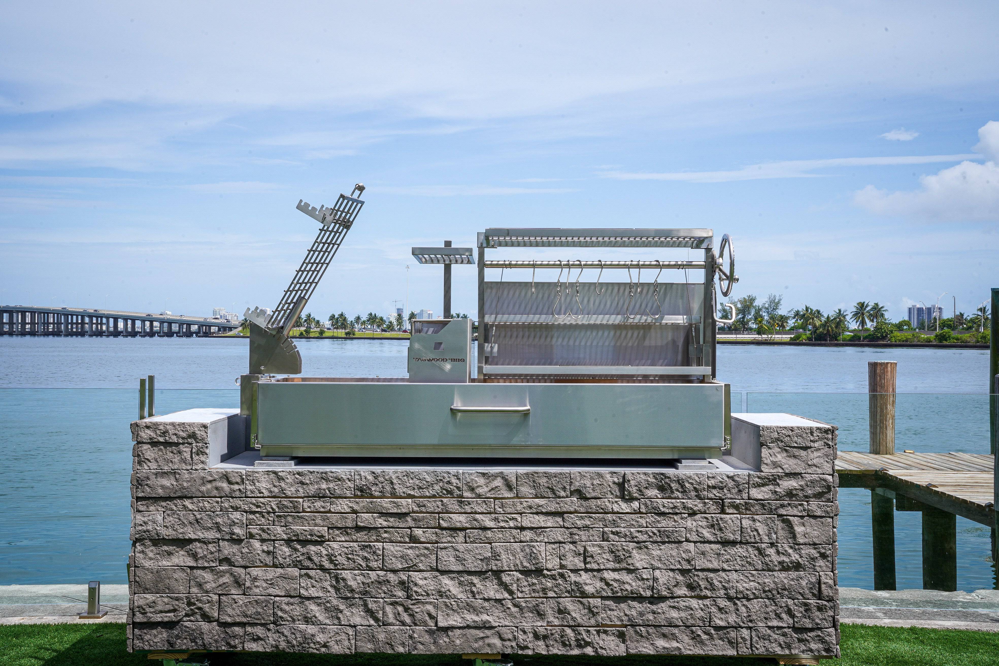 Tagwood BBQ Argentine Santa Maria Wood Fire & Charcoal Gaucho Grill | BBQ08SS - - Image 7