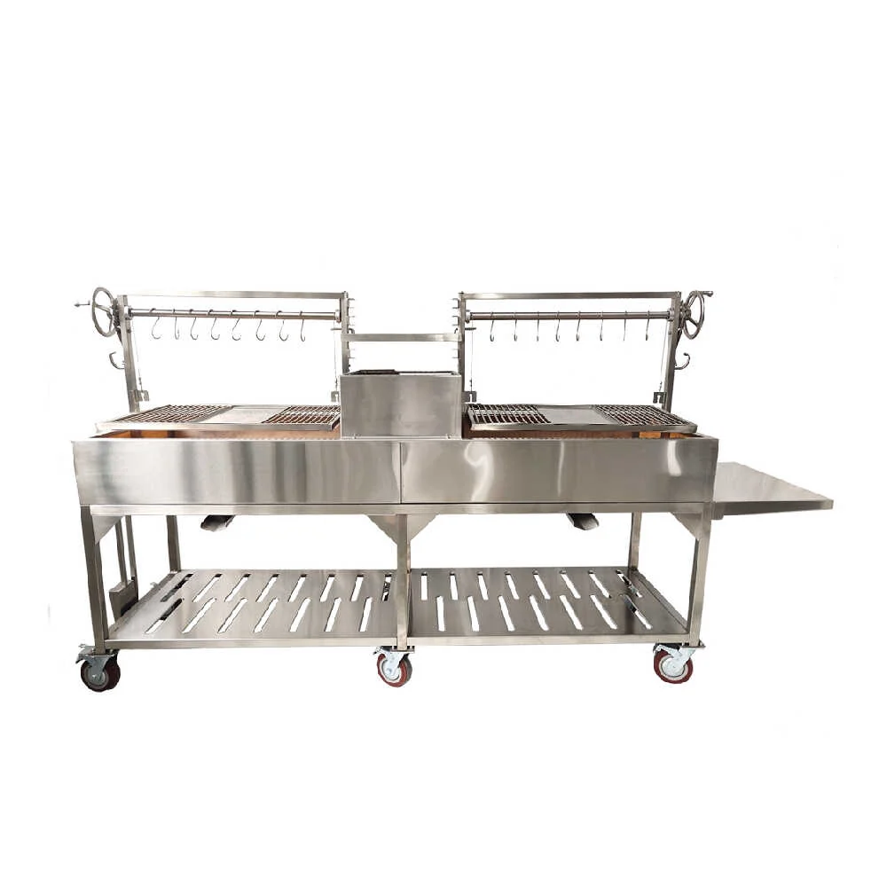 Tagwood BBQ Argentine Santa Maria Wood Fire & Charcoal Gaucho Grill [BBQ24SS] - Image 9