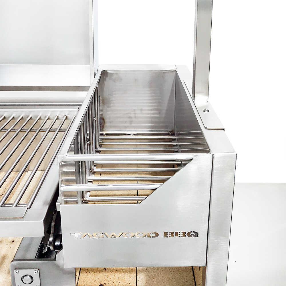 Tagwood BBQ Argentine Santa Maria Wood Fire & Charcoal Gaucho Grill With Top Lid [BBQ01SS] - Image 5