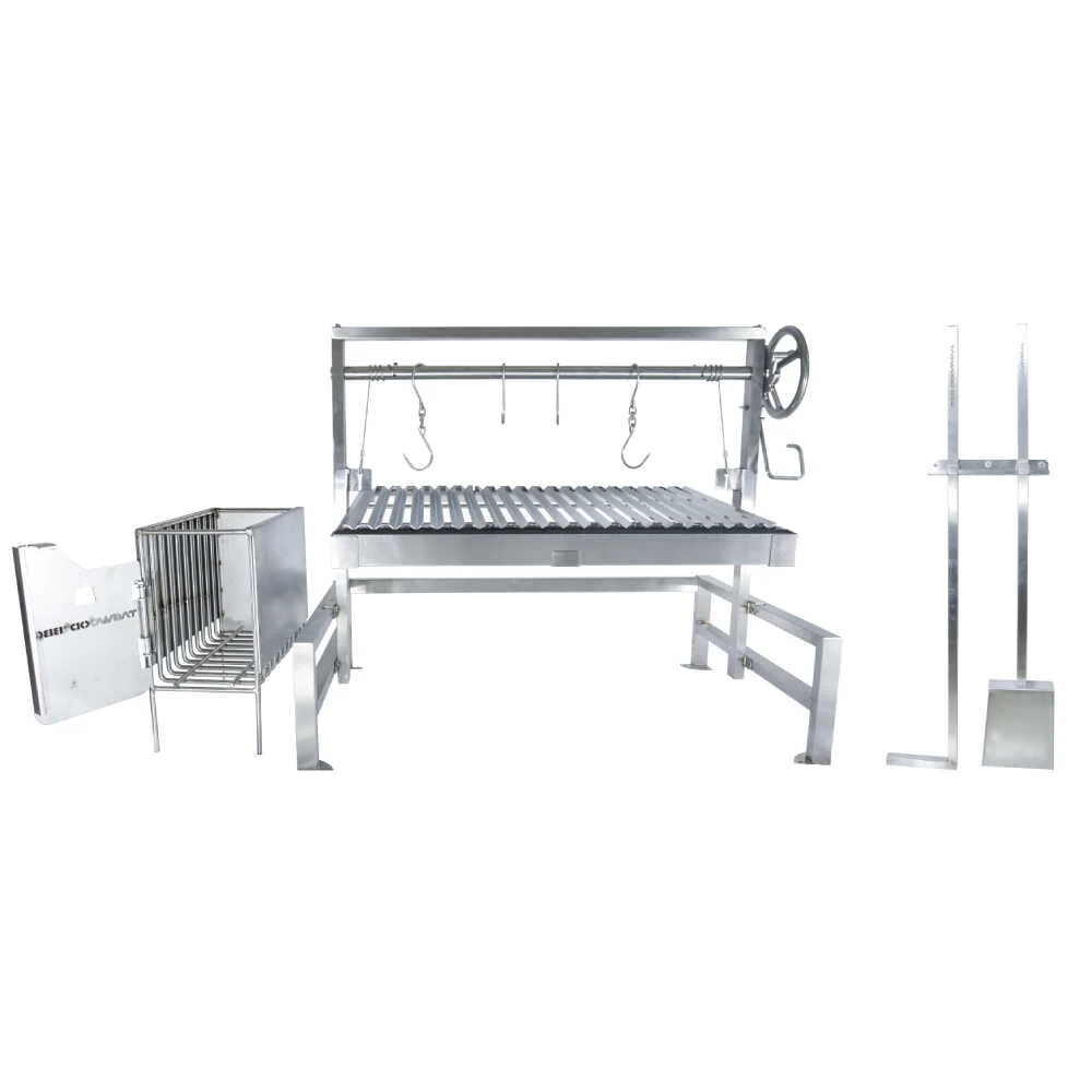 Tagwood BBQ Argentine Santa Maria Wood Fire & Charcoal Grill, 40" [BBQ09SS] - Image 12