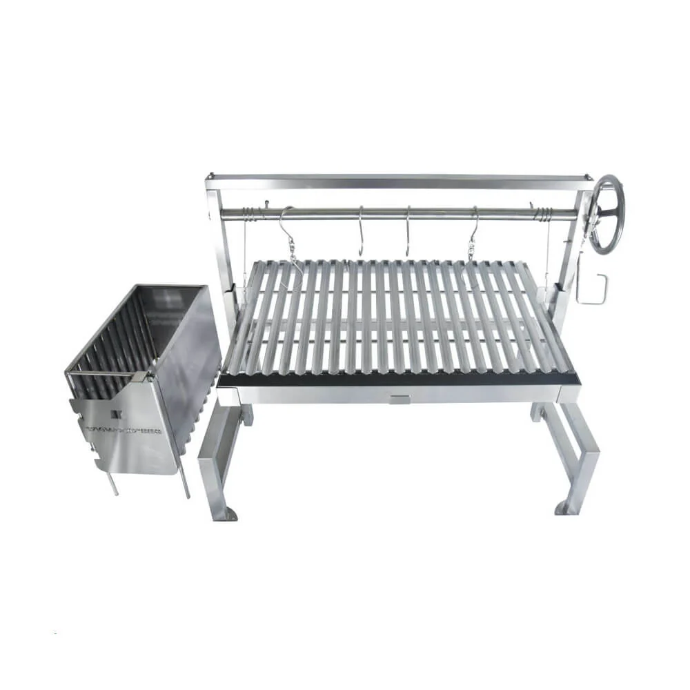 Tagwood BBQ Argentine Santa Maria Wood Fire & Charcoal Grill, 40" [BBQ09SS] - Image 14