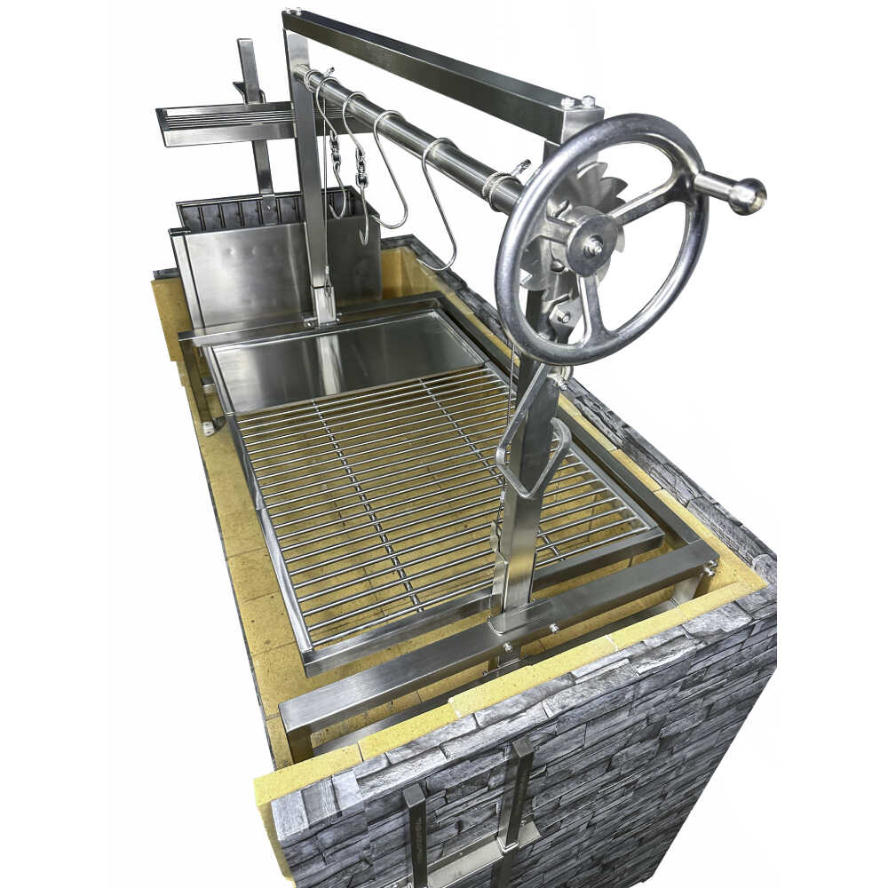 Tagwood BBQ Argentine Santa Maria Wood Fire & Charcoal Grill, 40" [BBQ09SS] - Image 15
