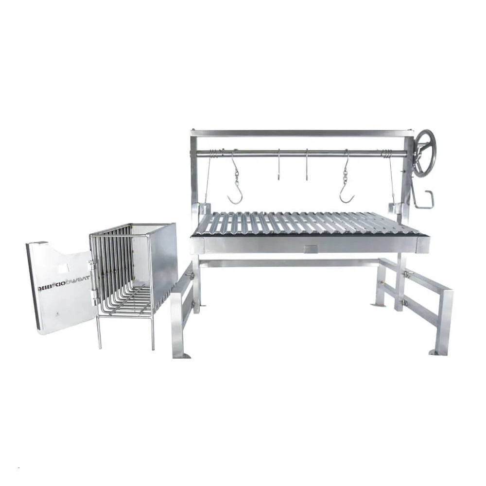 Tagwood BBQ Argentine Santa Maria Wood Fire & Charcoal Grill, 40" [BBQ09SS] - Image 4