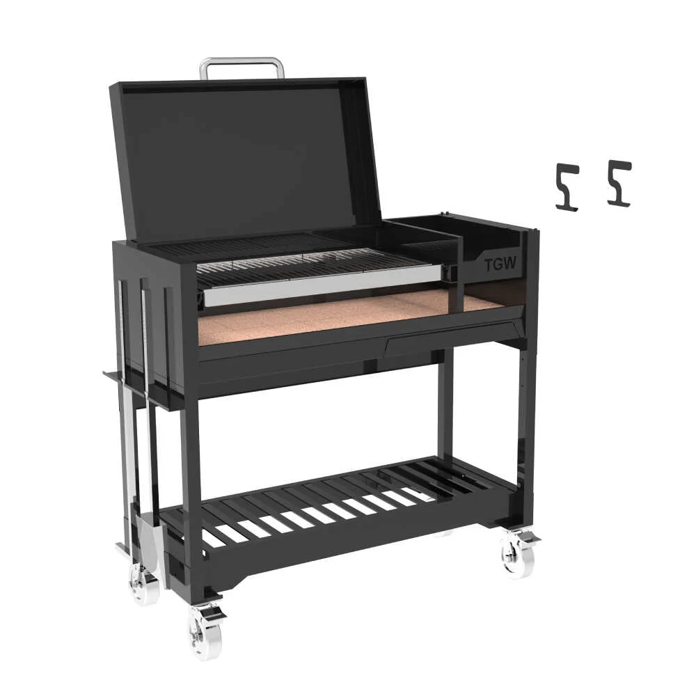 Tagwood BBQ Argentine Wood Fire & Charcoal Gaucho Grill [BBQ18SI] - Image 2