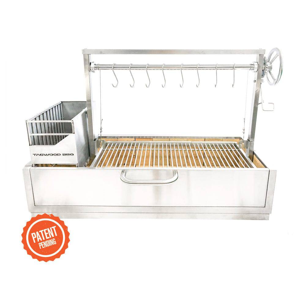 Tagwood BBQ Santa Maria Argentine Wood Fire & Charcoal Gaucho Grill Built in | BBQ05SS-- - Image 3