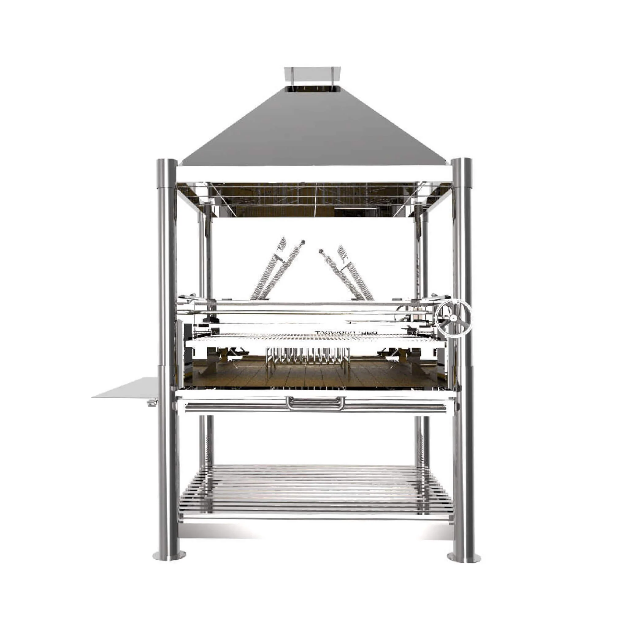Tagwood BBQ XL Argentine Santa Maria Wood Fire & Charcoal Grill [BBQ22SS]