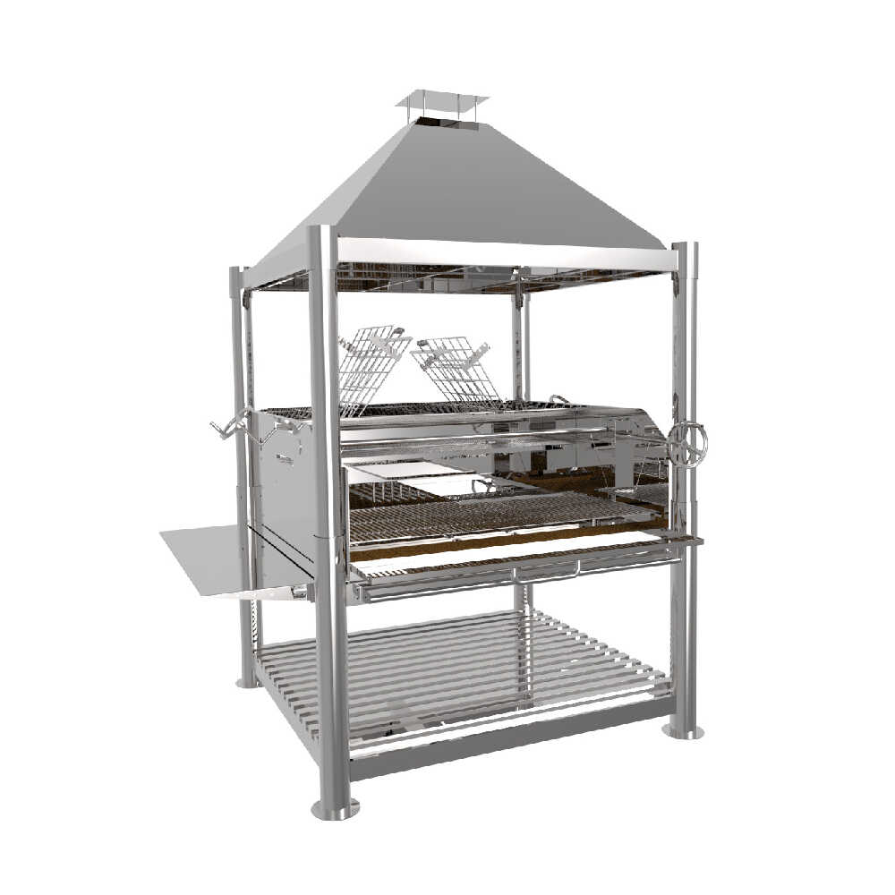 Tagwood BBQ XL Argentine Santa Maria Wood Fire & Charcoal Grill [BBQ22SS] - Image 4