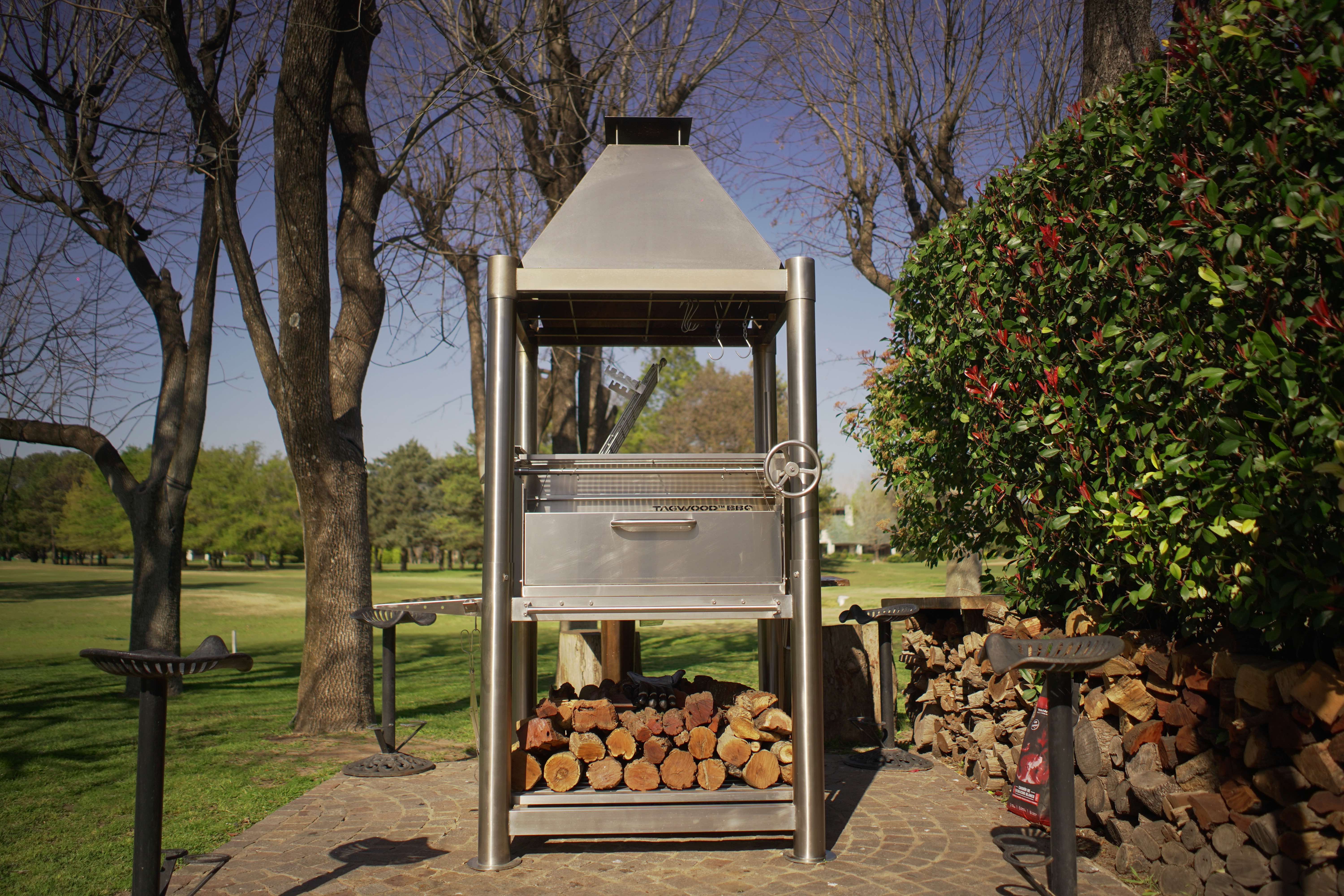 Tagwood BBQ Argentine Santa Maria Wood Fire & Charcoal Gaucho Grill all Stainless Steel | BBQ02SS OPEN FIRE COOKING - PRE-ORDER - Image 9
