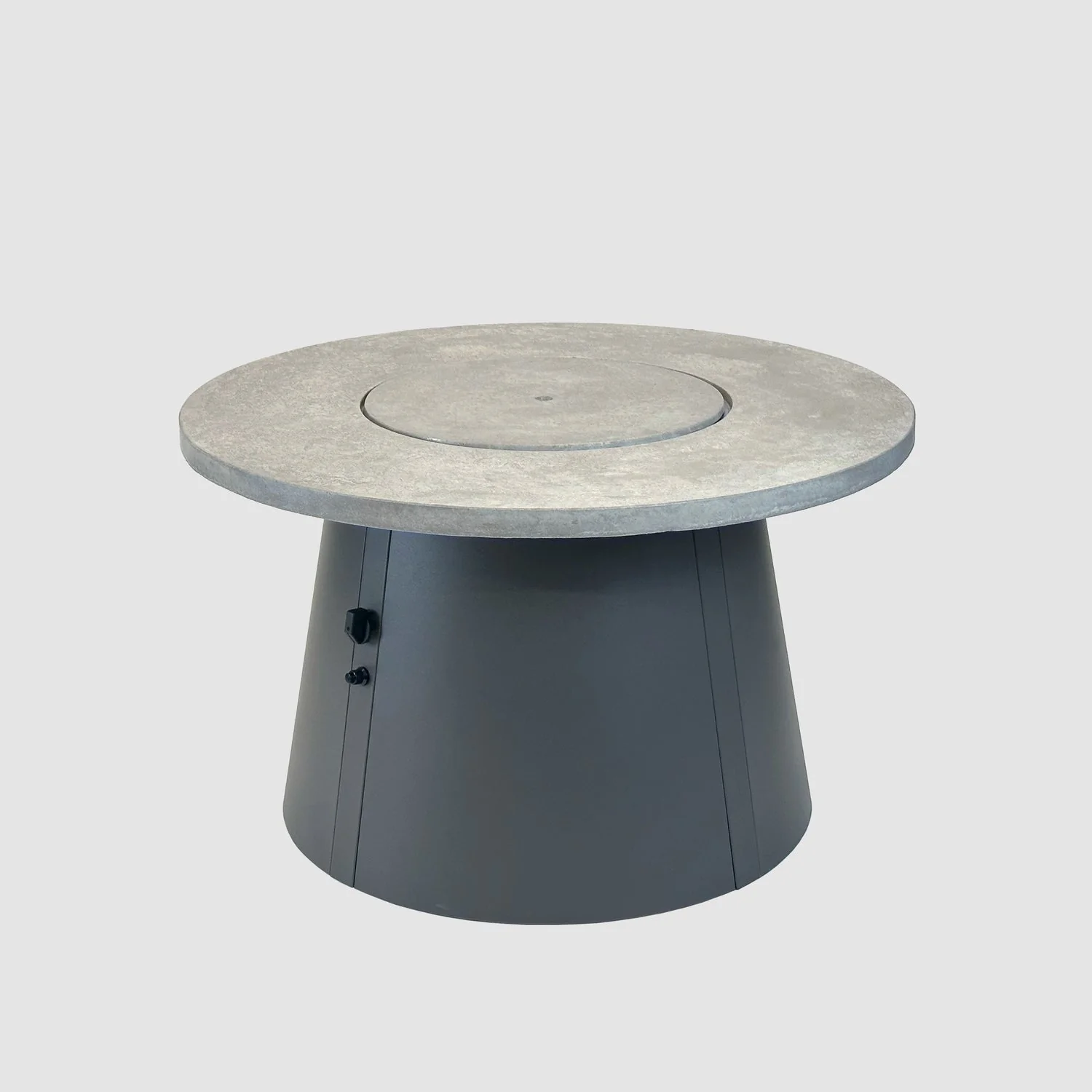 The Outdoor Greatroom Cirvalo 42" Round Gas Fire Pit Table - CIR-42-FSBR-K - Image 14