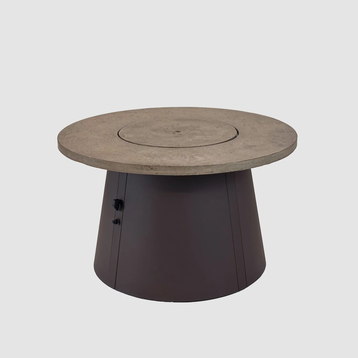 The Outdoor Greatroom Cirvalo 42" Round Gas Fire Pit Table - CIR-42-FSBR-K - Image 16