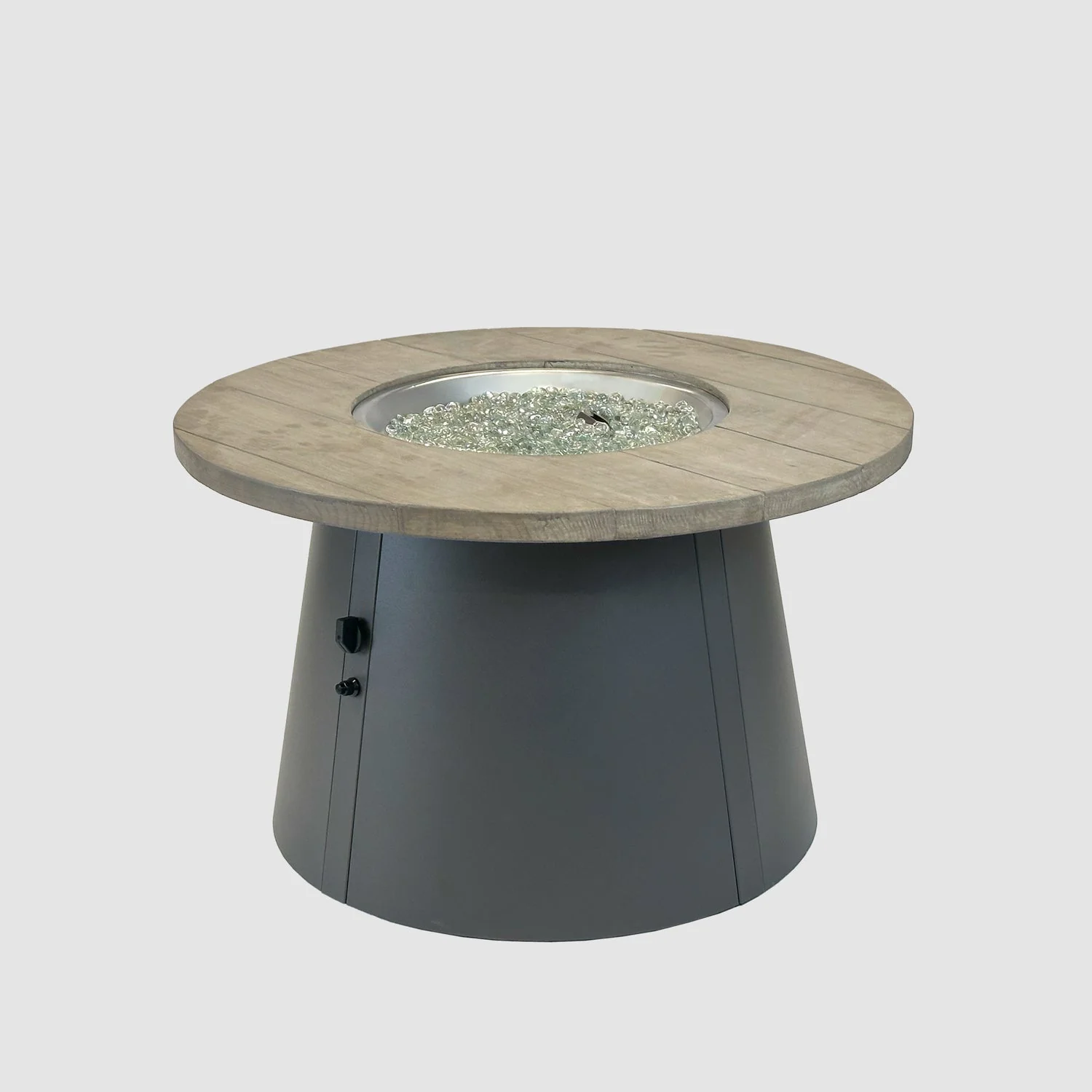 The Outdoor Greatroom Cirvalo 42" Round Gas Fire Pit Table - CIR-42-FSBR-K - Image 19