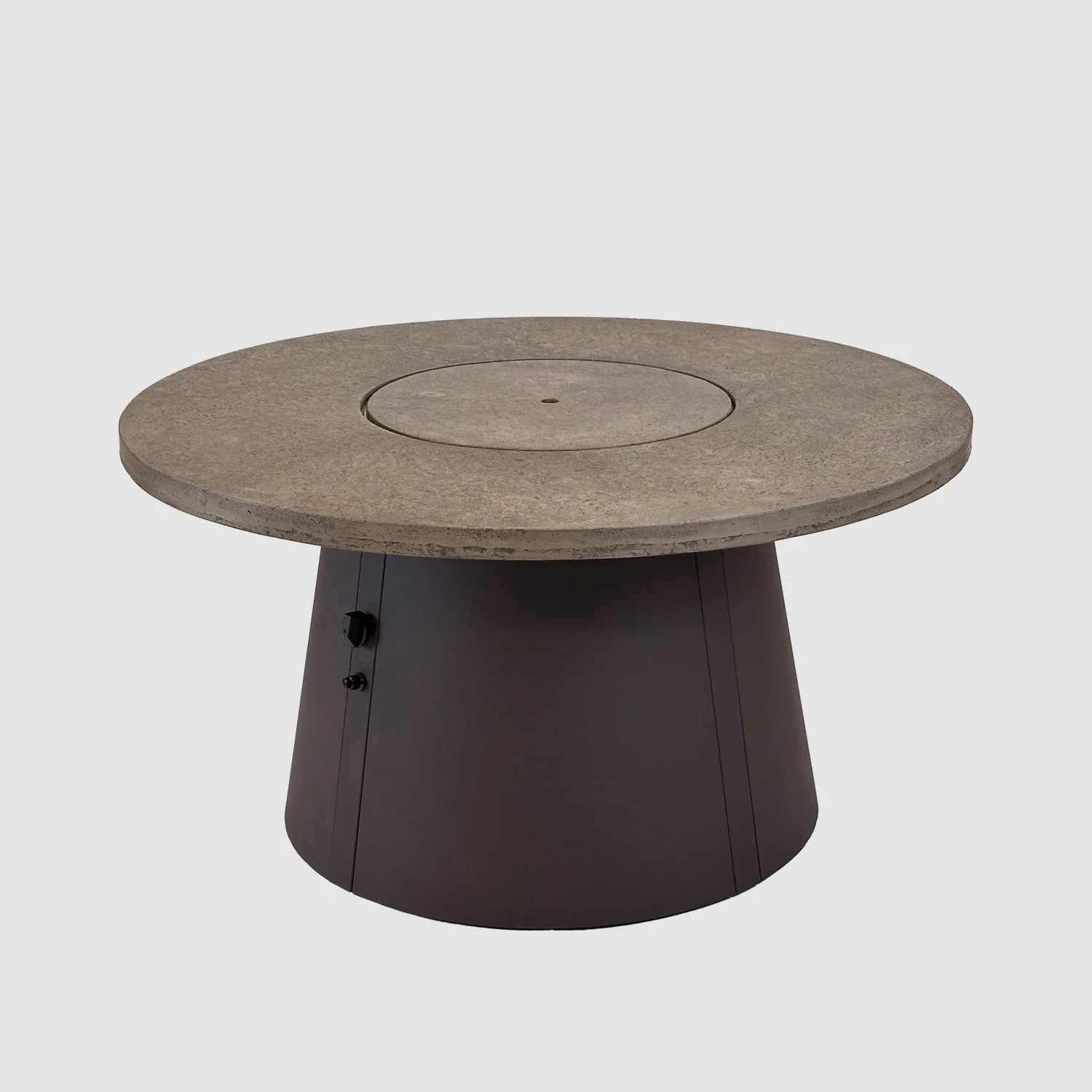 The Outdoor Greatroom Cirvalo 42" Round Gas Fire Pit Table - CIR-42-FSBR-K - Image 20
