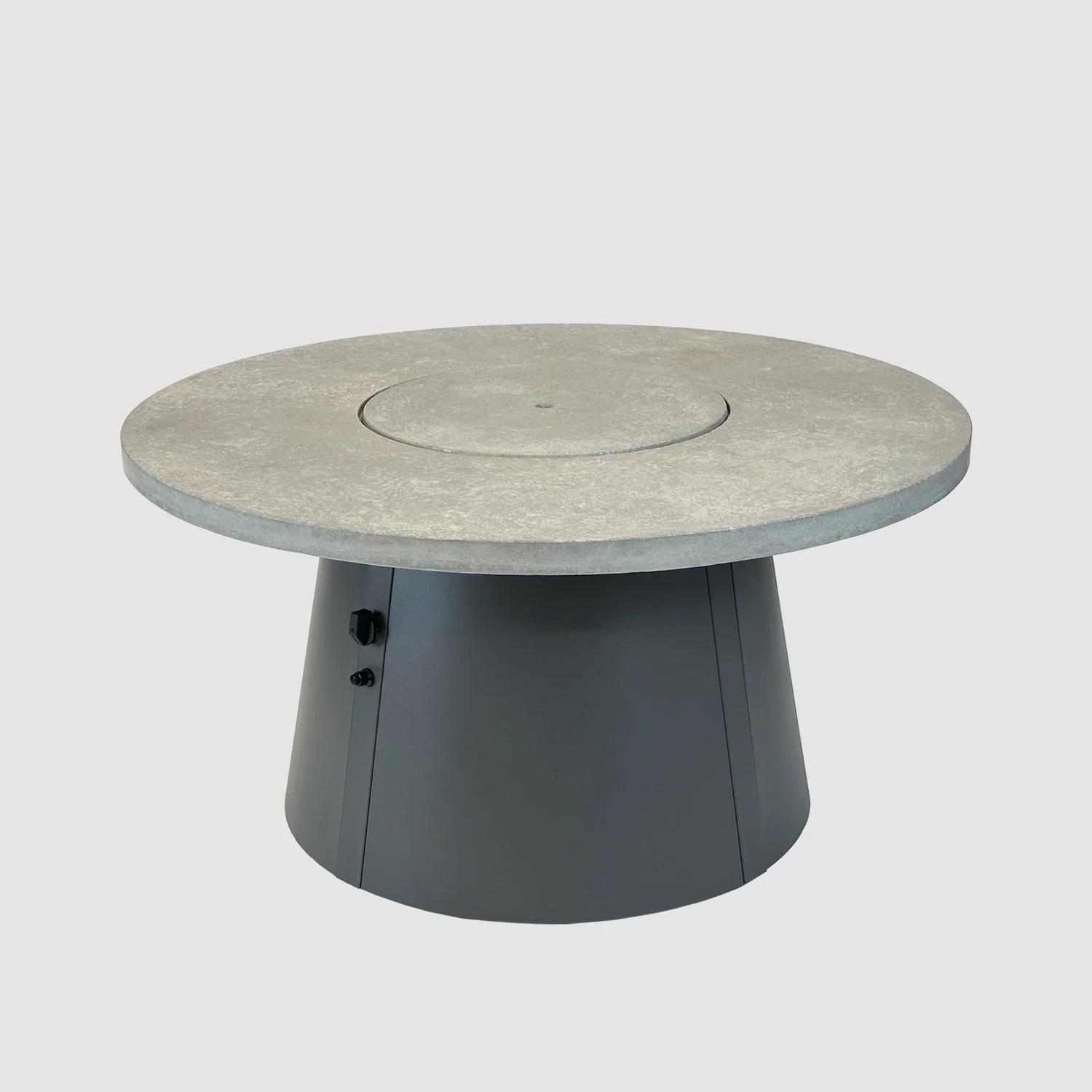 The Outdoor Greatroom Cirvalo 42" Round Gas Fire Pit Table - CIR-42-FSBR-K - Image 22