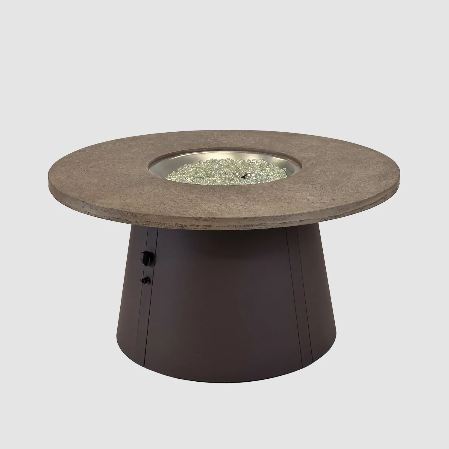 The Outdoor Greatroom Cirvalo 48" Round Gas Fire Pit Table - CIR-48-FSBR-K - Image 21