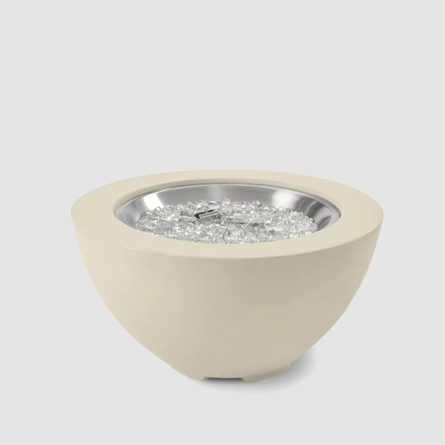 The Outdoor Greatroom Cove 29" Concrete Bowl Gas Fire Pit - CV-20 - Image 11