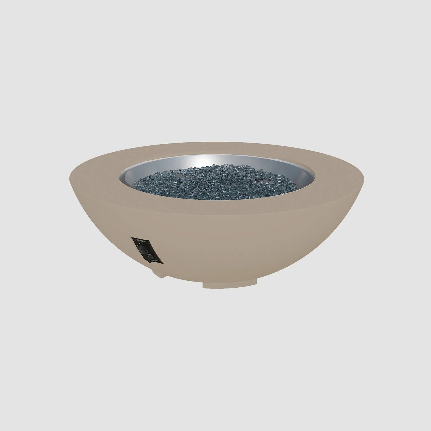The Outdoor Greatroom Cove 29" Concrete Bowl Gas Fire Pit - CV-20 - Image 29