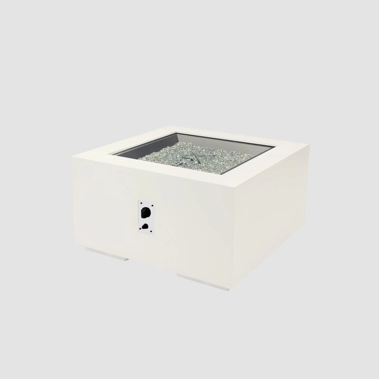 The Outdoor Greatroom Cove 36" Concrete Square Gas Fire Pit Table - CVS-36NG - Image 14