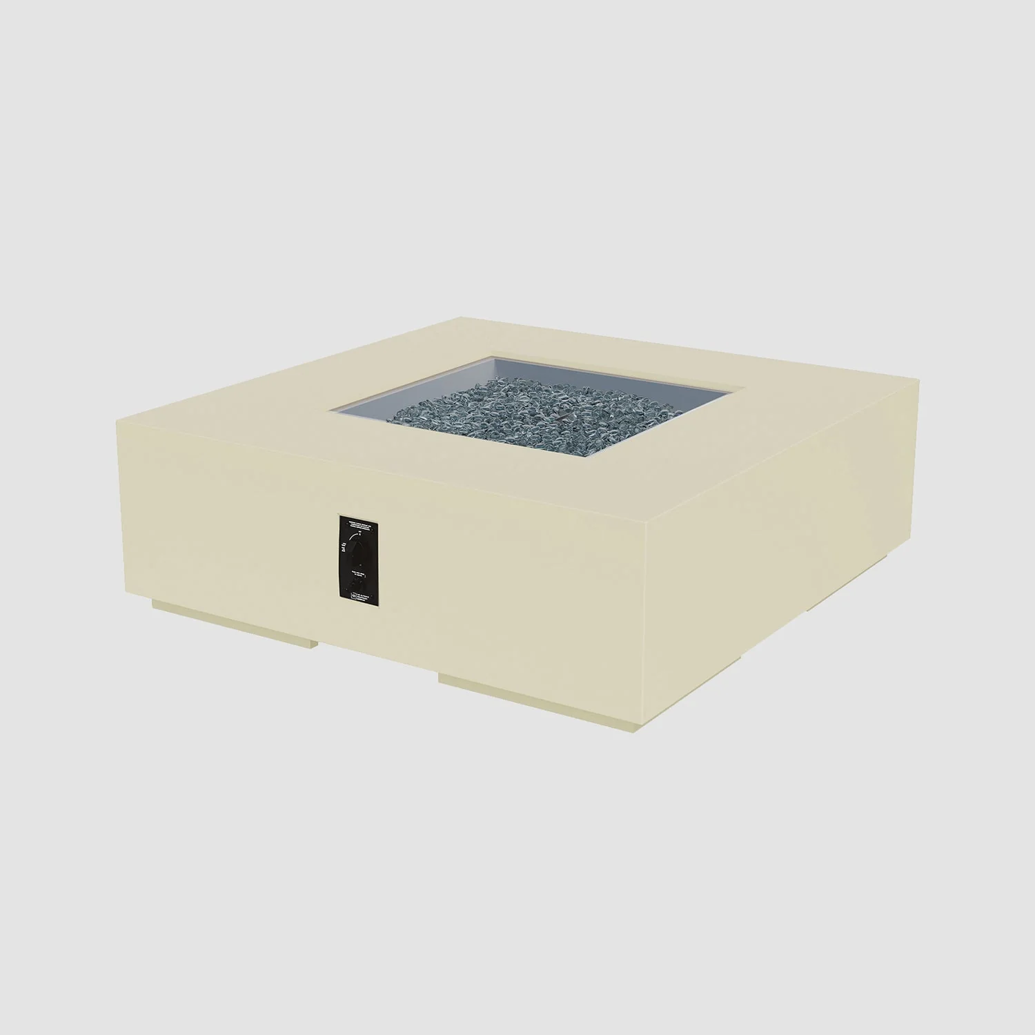 The Outdoor Greatroom Cove 42" Concrete Square Gas Fire Pit Table - CVS-42ES - Image 14