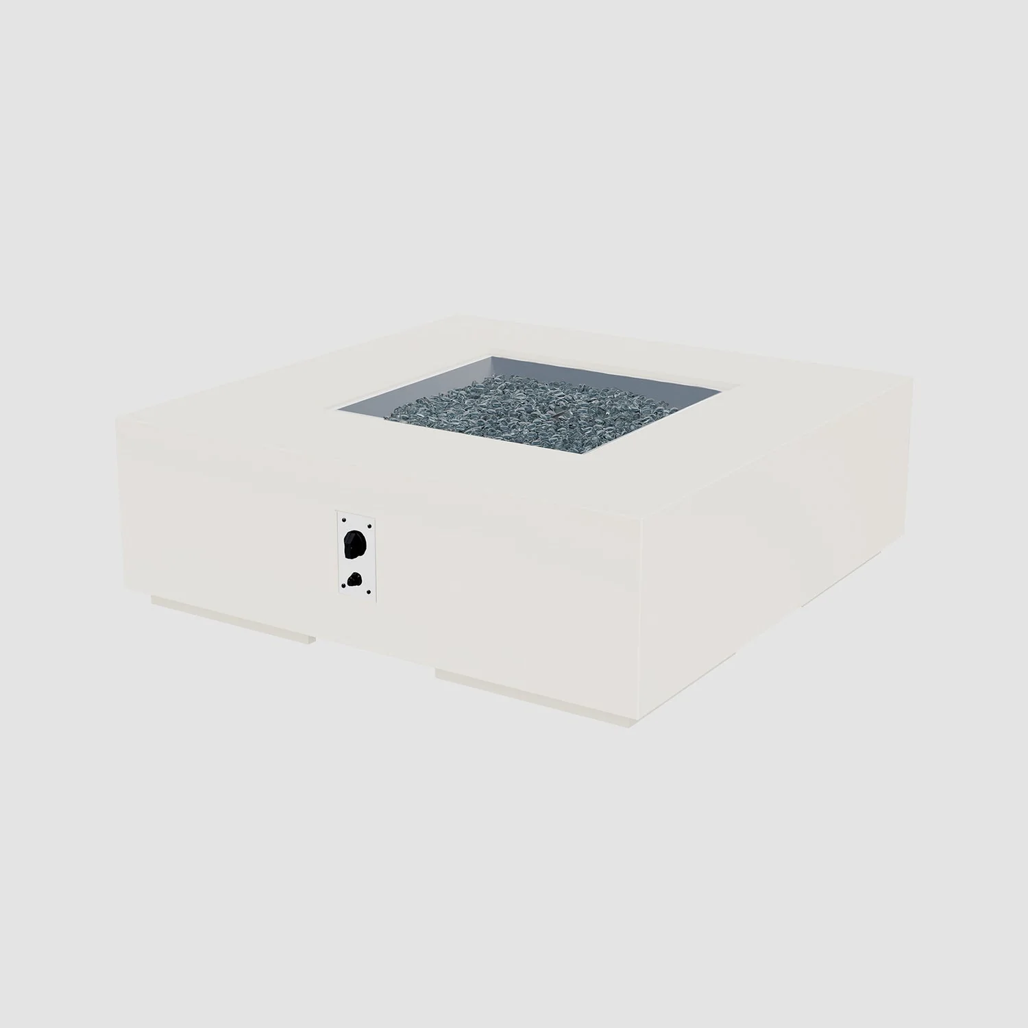 The Outdoor Greatroom Cove 42" Concrete Square Gas Fire Pit Table - CVS-42ES - Image 19