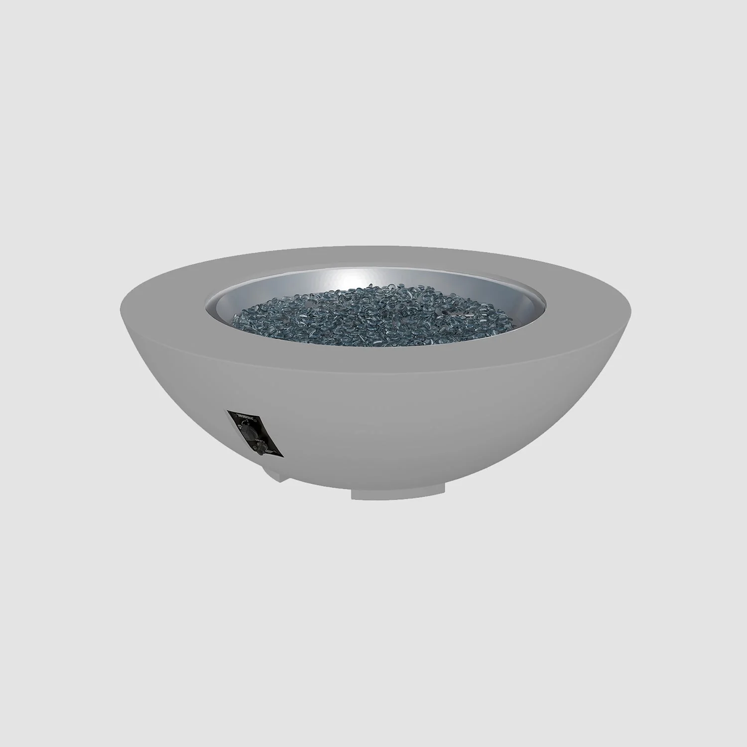 The Outdoor Greatroom Cove 42" Concrete Bowl Gas Fire Pit - CV-30 - Image 30
