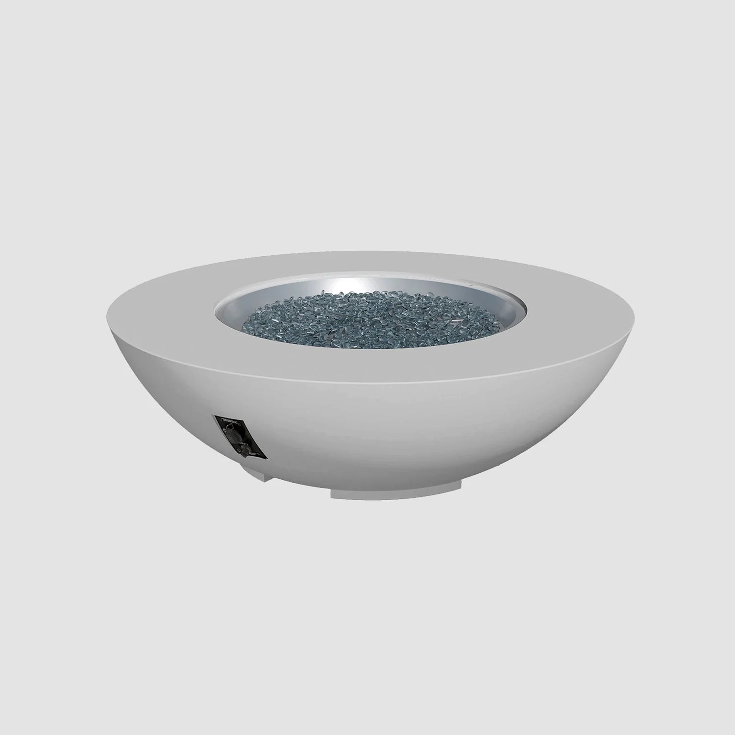 The Outdoor Greatroom Cove 42" Concrete Bowl Gas Fire Pit - CV-30 - Image 36