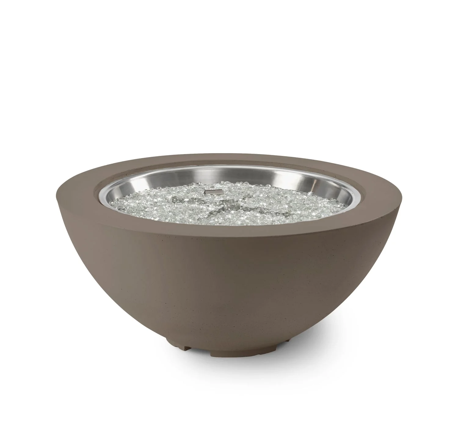 The Outdoor Greatroom Cove 48" Concrete Bowl Gas Fire Pit - CVB-48NG - Image 15