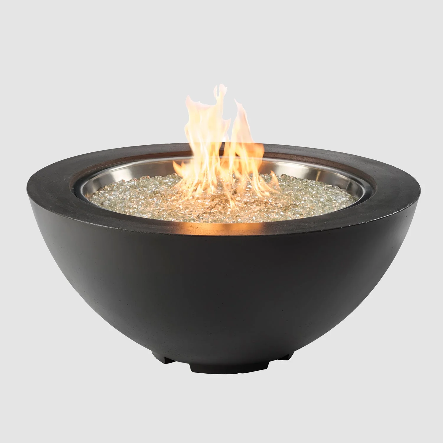 The Outdoor Greatroom Cove 48" Concrete Bowl Gas Fire Pit - CVB-48NG - Image 6