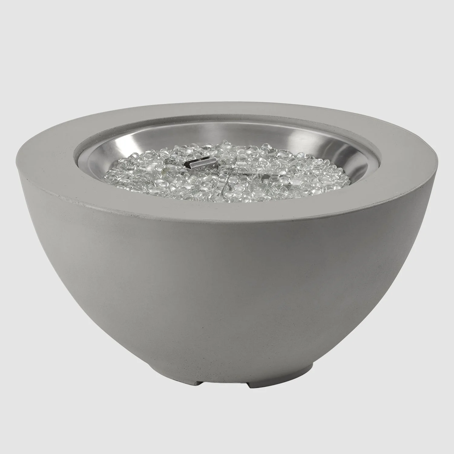 The Outdoor Greatroom Cove 48" Concrete Bowl Gas Fire Pit - CVB-48NG - Image 8